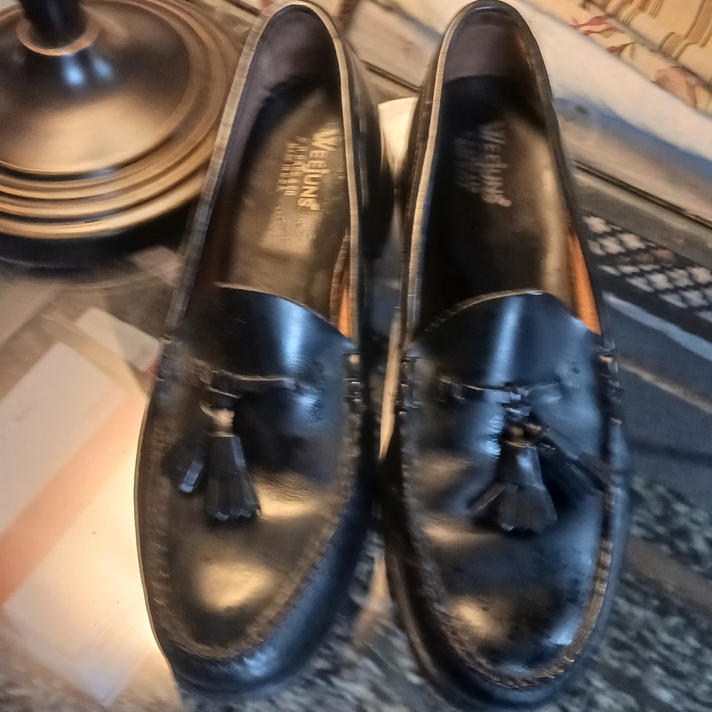 Original 1956 G H Bass Vintage Black Weejuns© Penny Loafer, Size 7.5